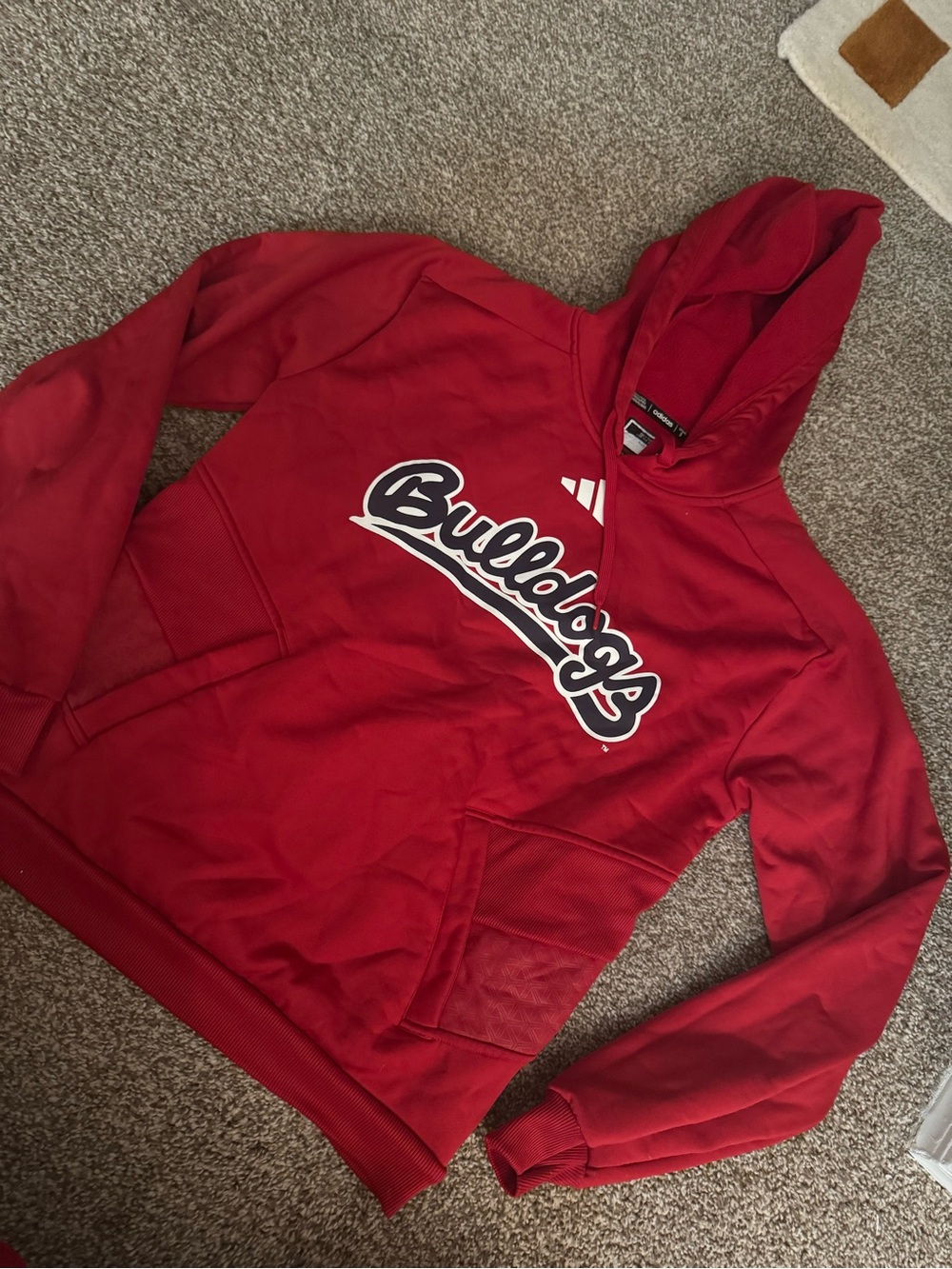 Adidas Red Fresno State Bulldogs Sweatshirt